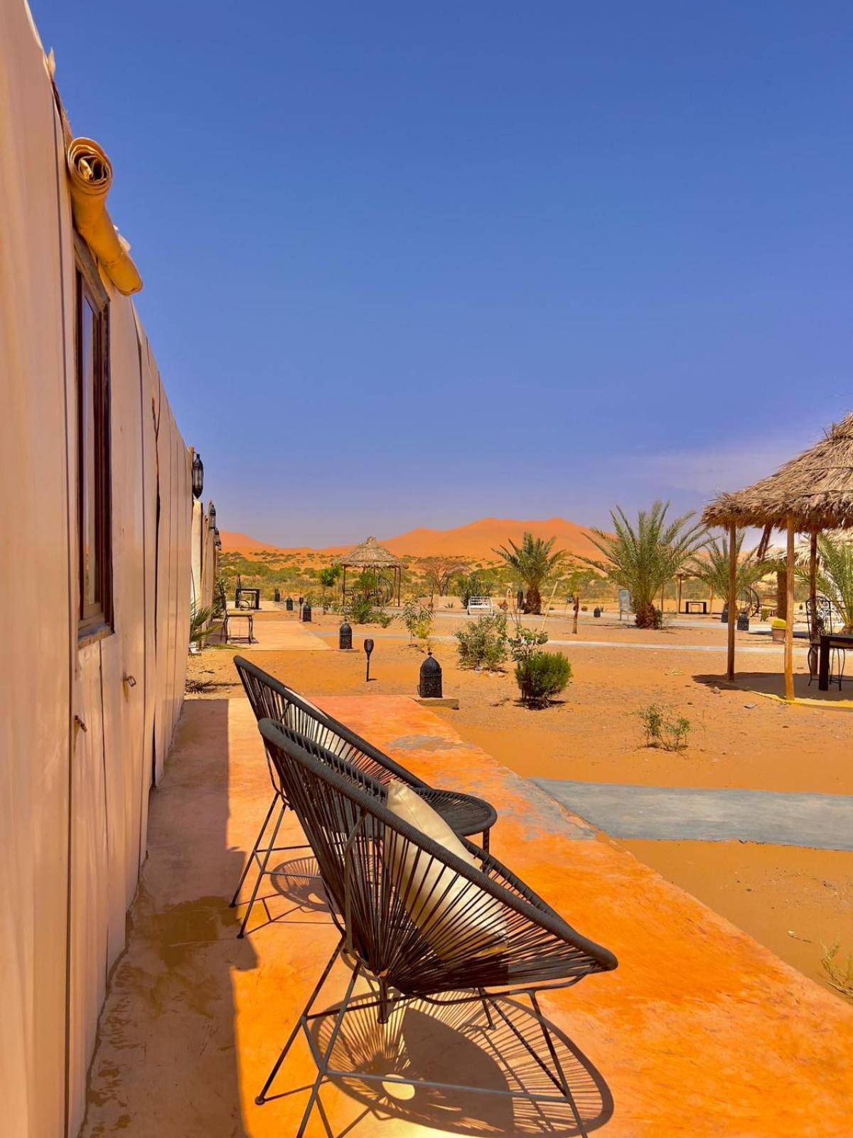 Amskou Luxury Desert Camp Merzouga Exterior photo
