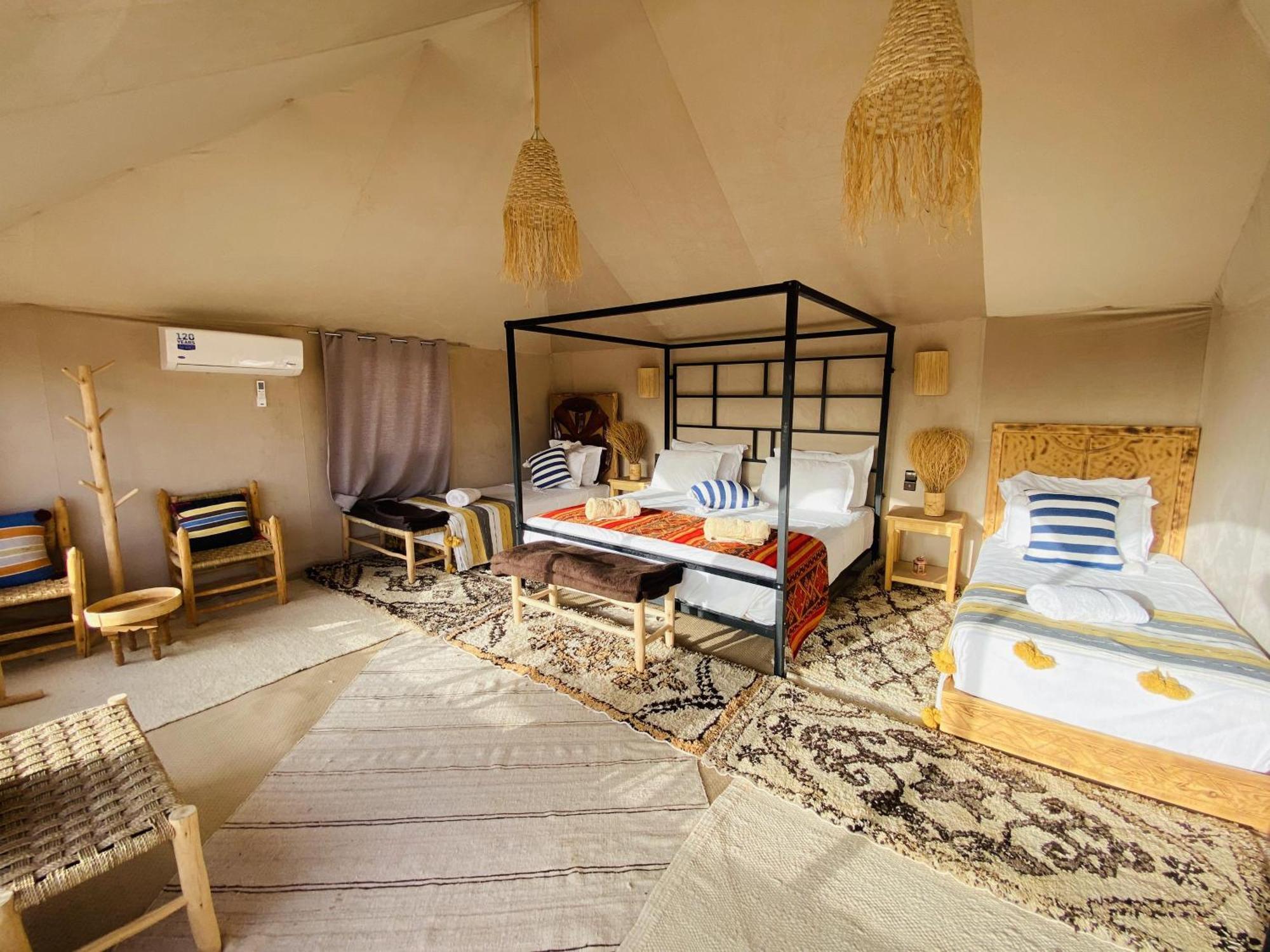 Amskou Luxury Desert Camp Merzouga Exterior photo